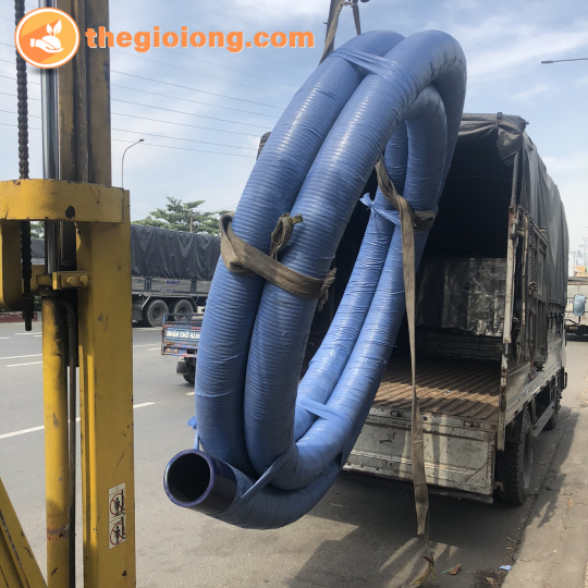 Ống Gân Nhựa Xanh Chuyên Bơm Hút Cát