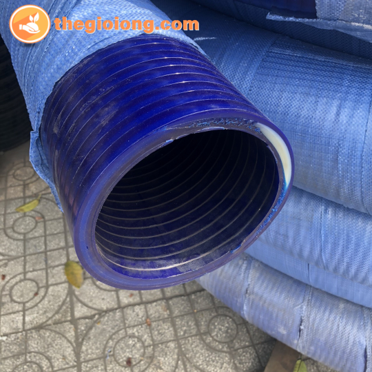 Ống Gân Nhựa Xanh Chuyên Bơm Hút Cát