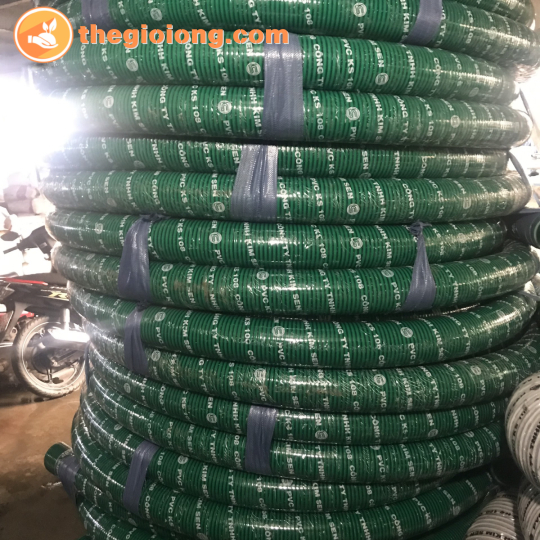 Ống Gân Nhựa Xanh