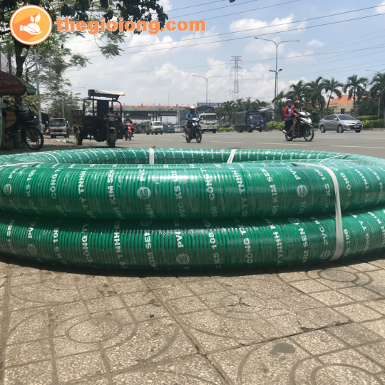 Ống Gân Nhựa Xanh
