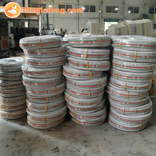 Ống Hút Bụi Gân Nhựa PVC