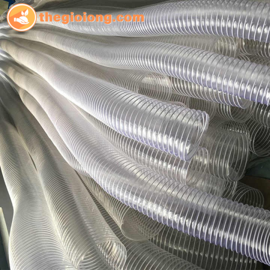 Ống Hút Bụi Lõi Thép PVC Co GIãn