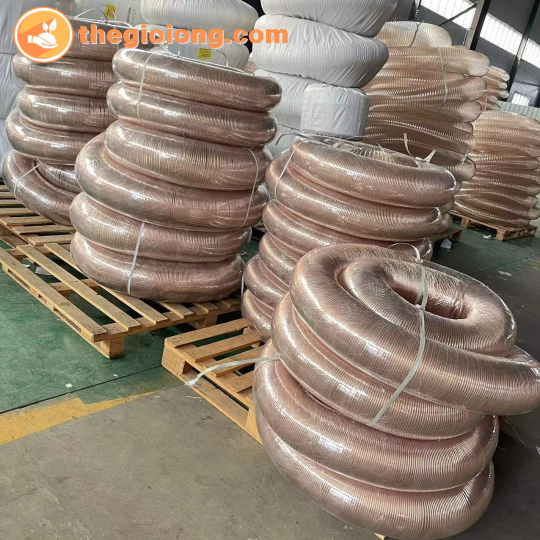 Ống Hút Bụi PU Mạ Đồng